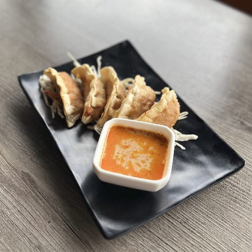 Curry Potstickers.
