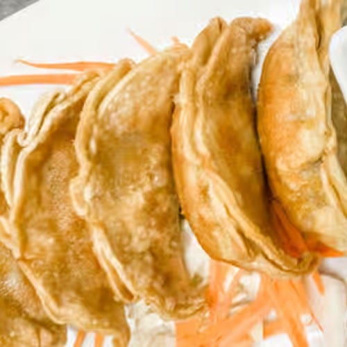 Curry Potstickers.