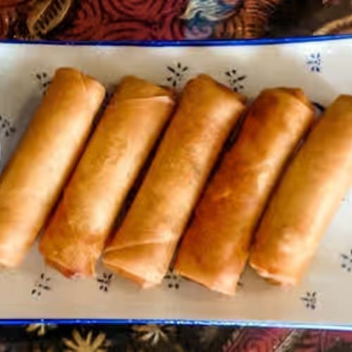 Crispy Spring Rolls.