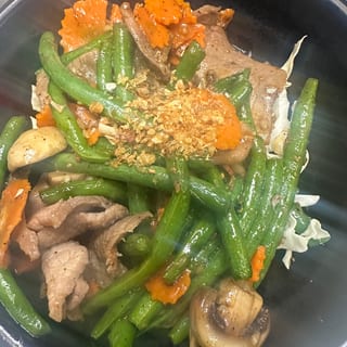 Garlic and Pepper Stir-Fry