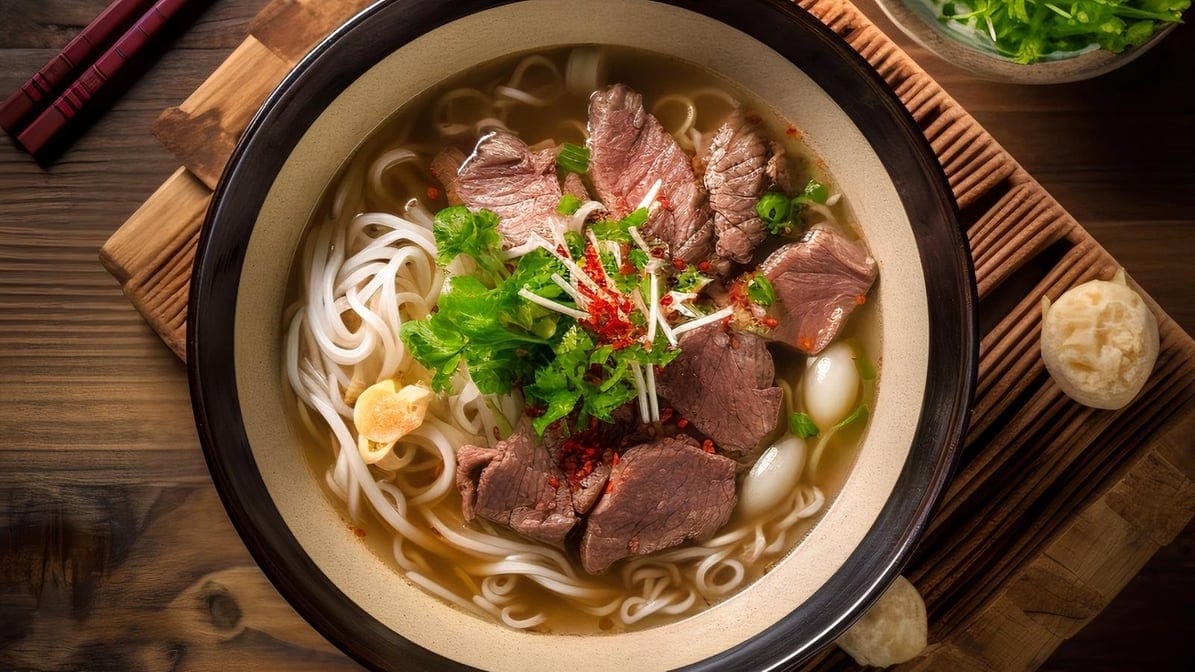 Thai Beef Pho.