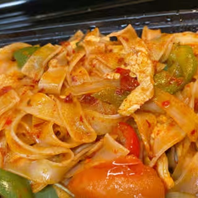 Spicy Noodle (Pad Khi Mao) Dinner.