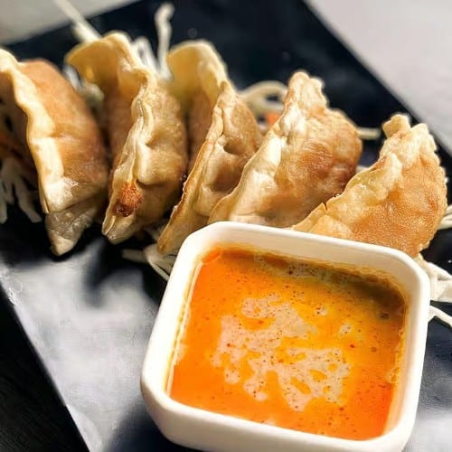Curry Potstickers (5 Pieces).