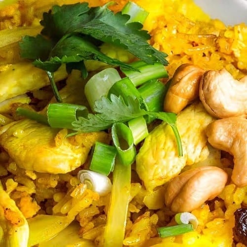 Pineapple Fried Rice.