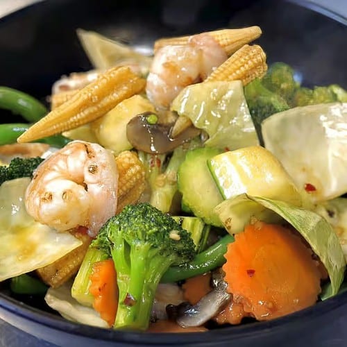 Veggie Thai Stir-Fry.