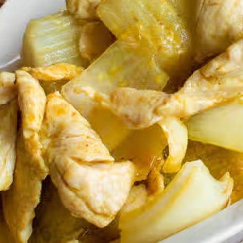 Yellow Curry Dinner.