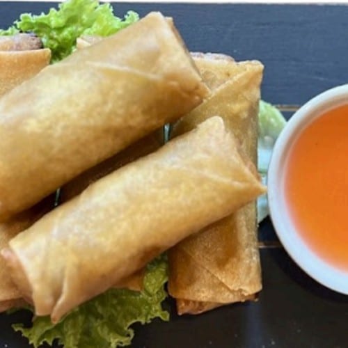 Crispy Spring Rolls.