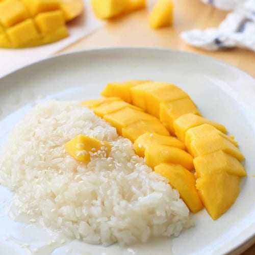 Mango and Sweet Sticky Rice.